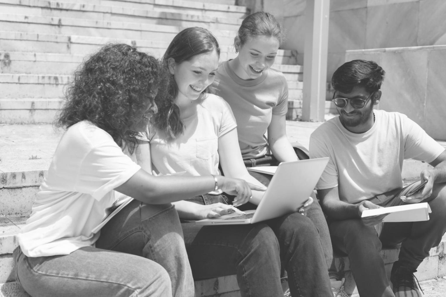 Modern workspace setting for financial consultation